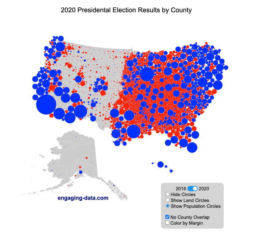 2020 Election: How the Red States Prove Biden (Easily) Won